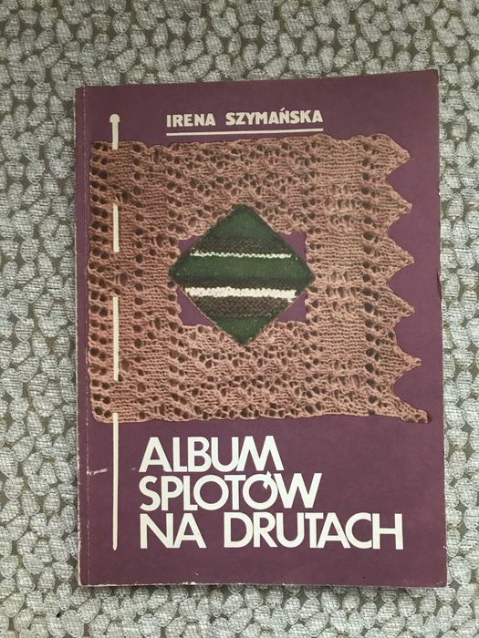 Książka - Robótki na drutach, szydełkowanie