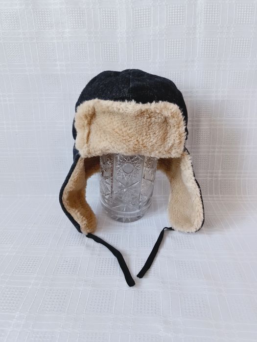 Czapka zimowa, uszanka, rozmiar 54cm