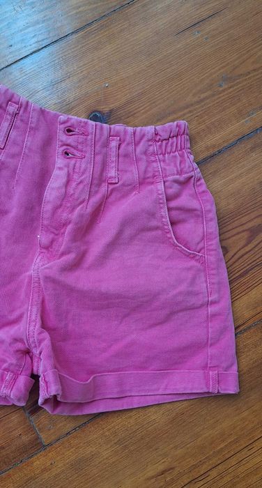 Calções rosa Zara 10 anos