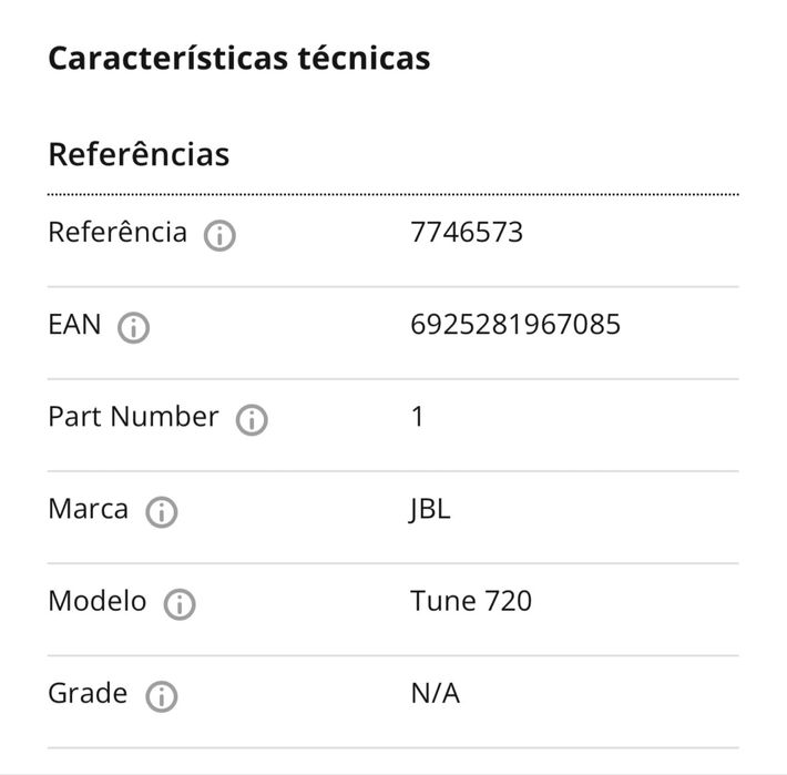 Auscultadores Bluetooth JBL