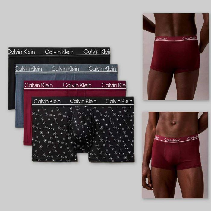 Чоловічі труси боксери Calvin Klein набір 4 штуки