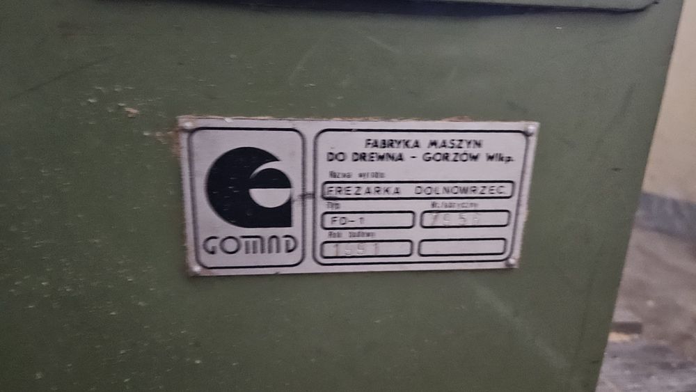 Frezarka Gomad FD1 z posuwem