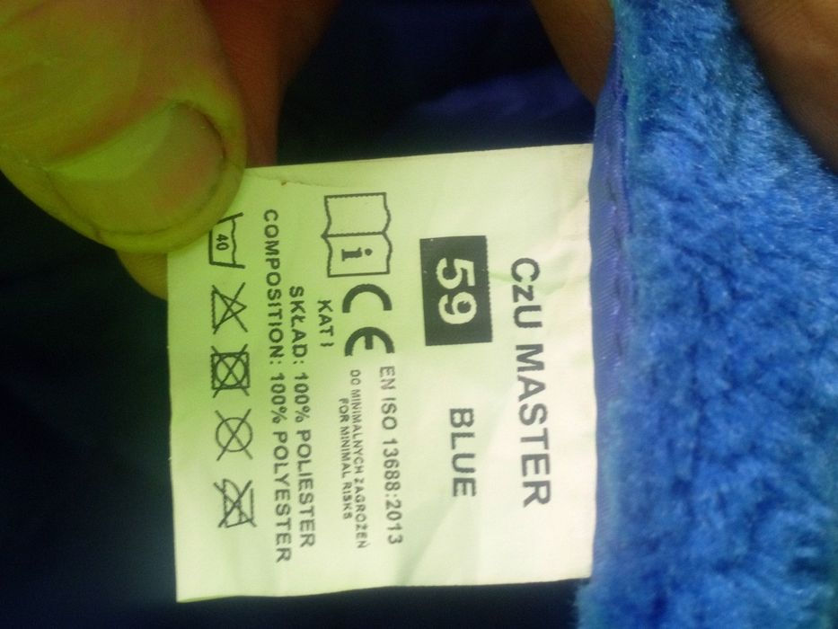 Czapka ocieplana  uszatka ,pilotka.