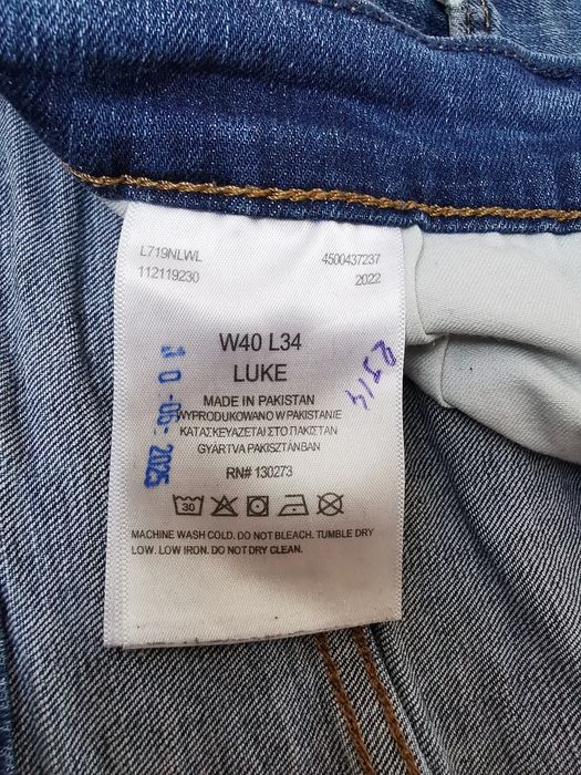 Lee Luke W40 L34 spodnie jeansowe jeansy dżinsy