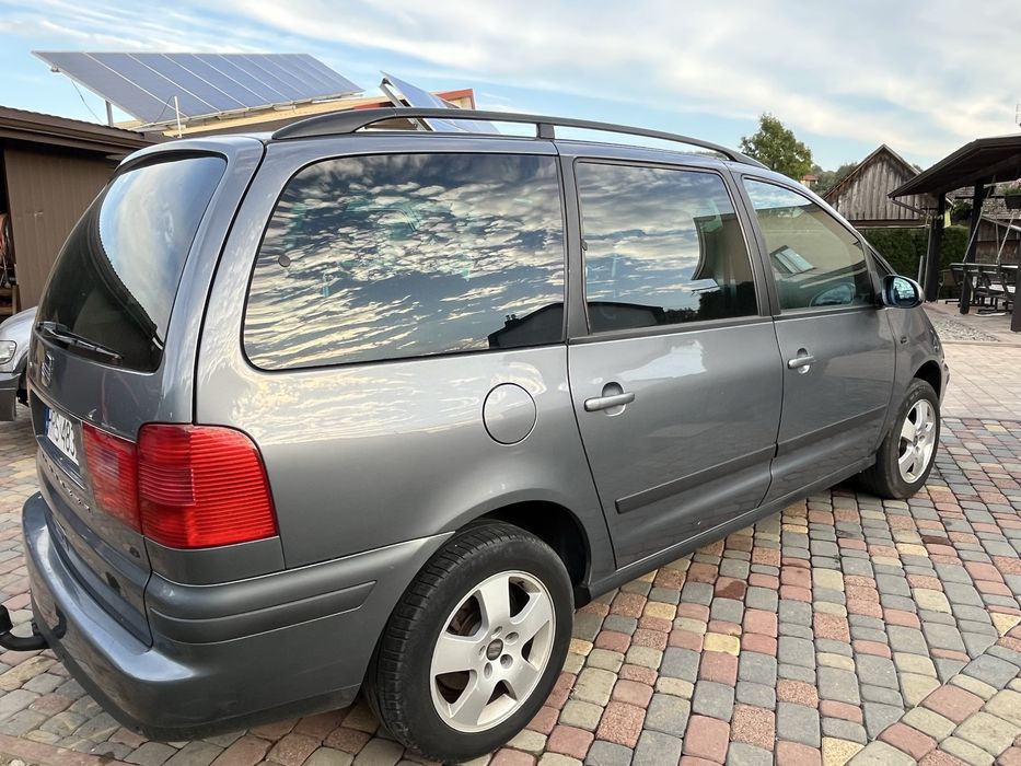Seat Alhambra jak Sharan 4x4 1.9d, 7 osob, hak 2000kg