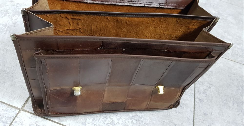 Mala castanha em pele