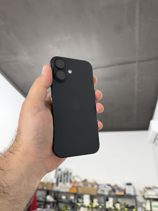Apple iphone 16 128 gb 100% айфон чорний 16