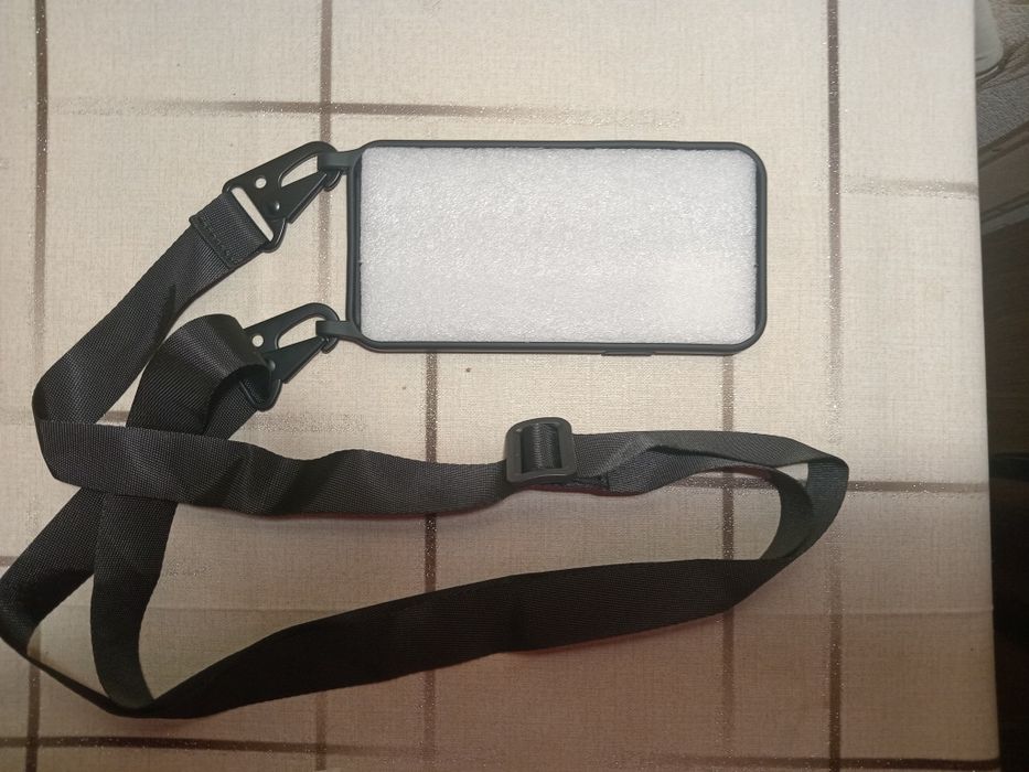 Чохол на  реміньці Strap color case для iPfone 12 Black