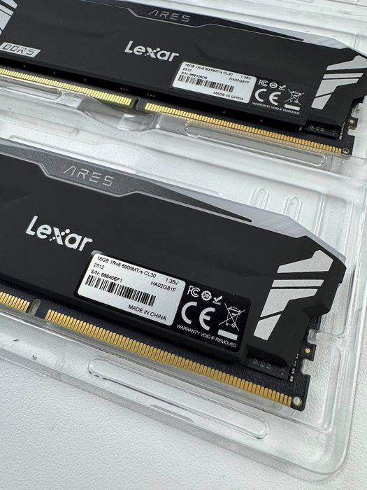 Оперативна пам'ять Lexar RGB DDR5 UDIMM Kit 32GB 6000MHz