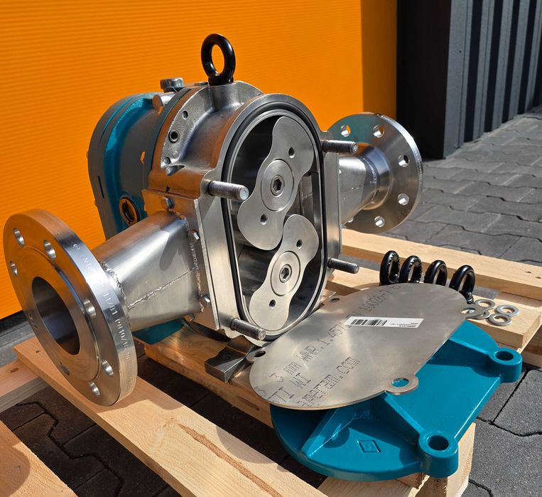 Pompa Krzywkowa Rotacyjna Borger PL 100 Oleju Mas Ze Stali Nierdzewnej