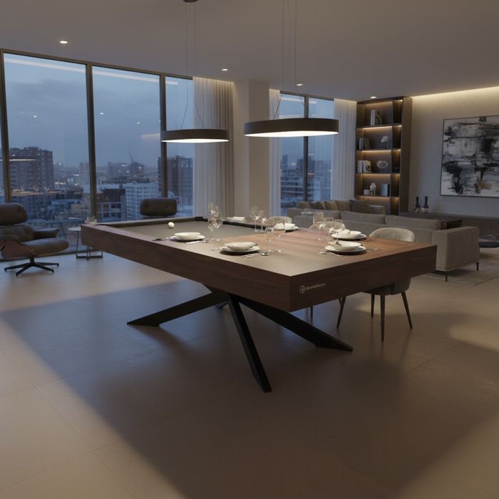 Bilhar spider novo a sua mesa de  refeiçoes