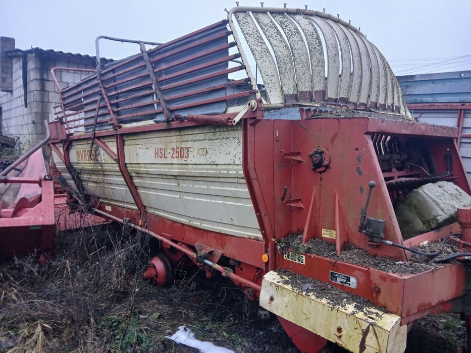 Sprzedam przyczepe samozbierajaca krone hsl 2503