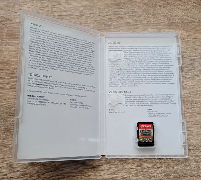 Raillway empire Nintendo Switch