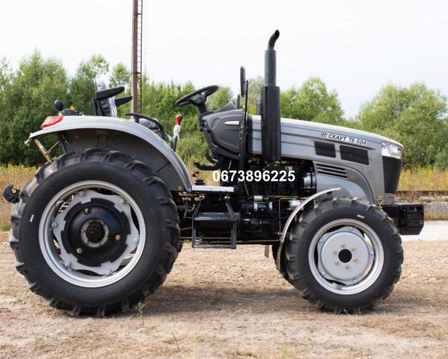 Трактор Скаут ТЕ504 Реверс РезинаArmour Передній міст ведучий Доставка