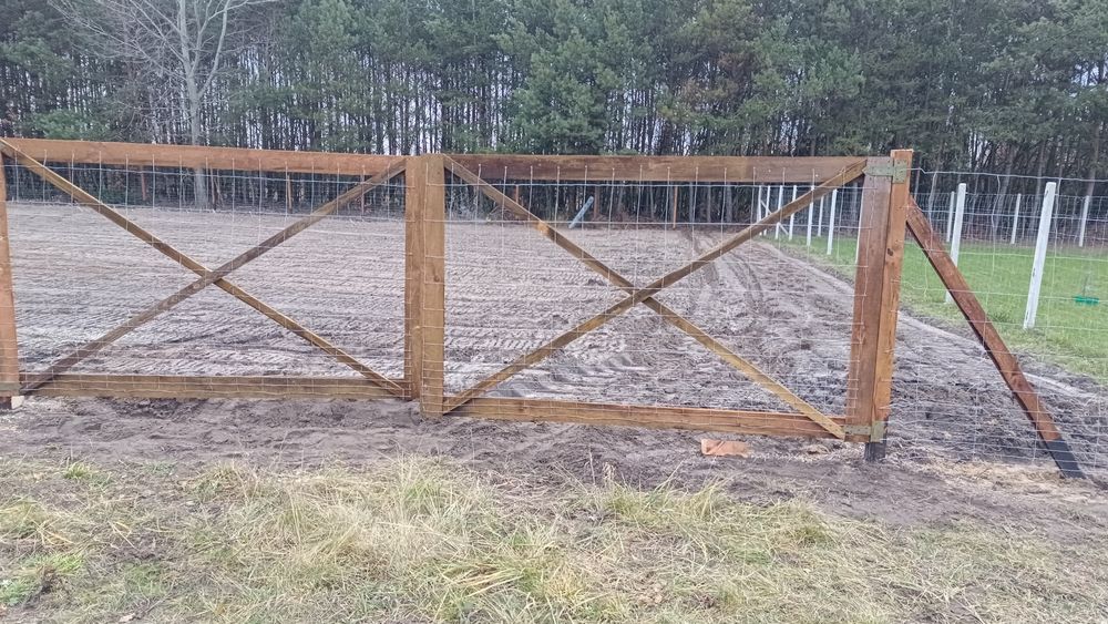 Ogrodzenia tymczasowe siatka leśna laiht medium siatka ogrodzeniowa