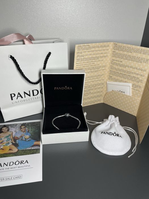 Браслет Pandora + ШАРМ В ПОДАРУНОК
