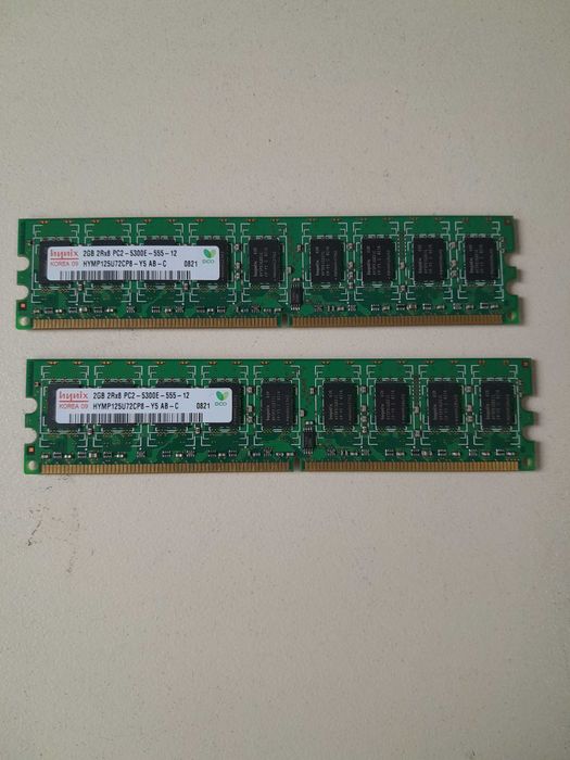 Оперативная память DDR2 2GB Hynix PC2-5300E-Y5 AB-C