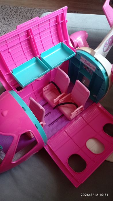 Samolot Barbie duży