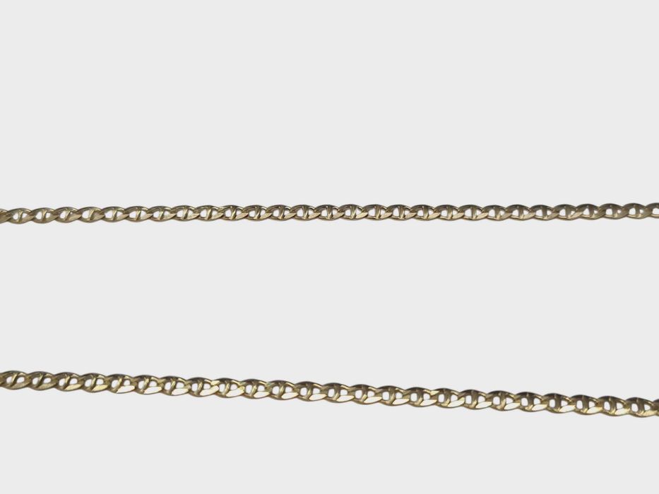 Piękny złoty łańcuszek 2,32g p585 50cm