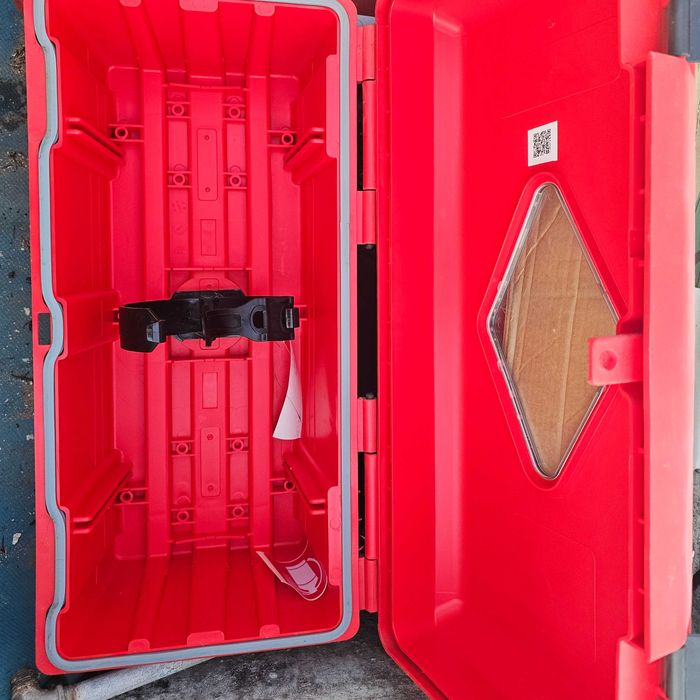 Caixa PVC plastico para extintor