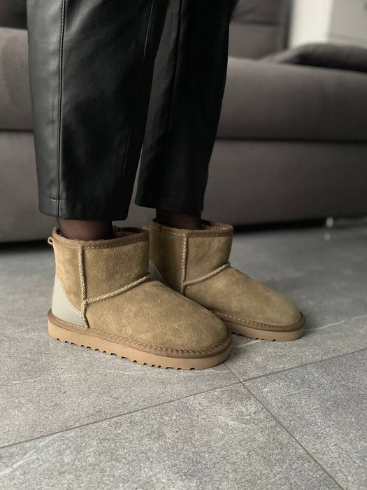 Кросівки Кроссовки UGG Mini Begie Беги Бегі Кросовки Демісезон