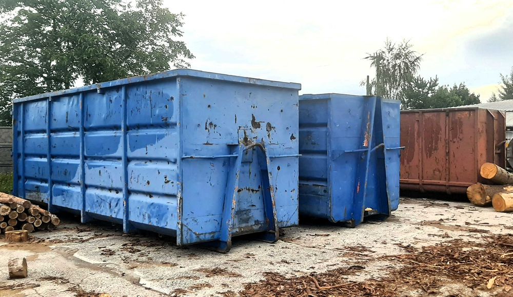 Kontener do HAKOWCA Zrębki trocina 35m