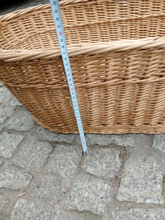 Kosz wiklinowy duży