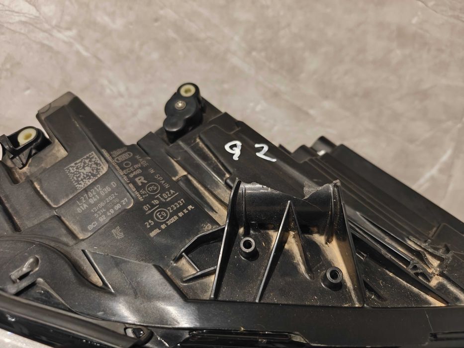 Lampa Prawy Przód Matrix Audi Q2 81A Lift EUROPA