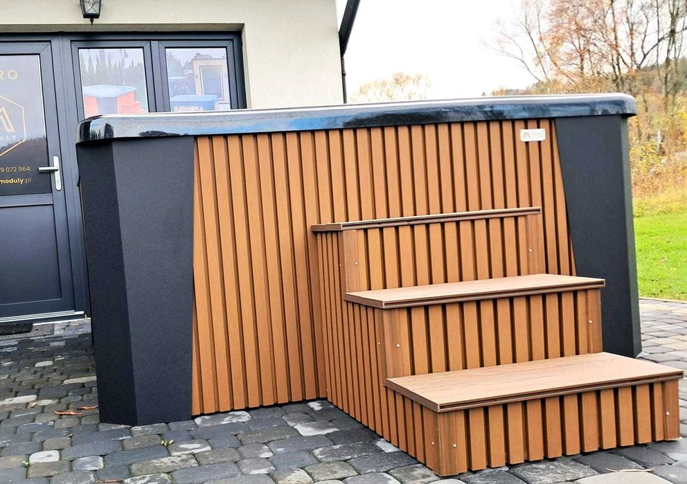 "WEZUWIUSZ" 6 osobowe Jacuzzi Balia ogrodowa gorąca beczka PREMIUM