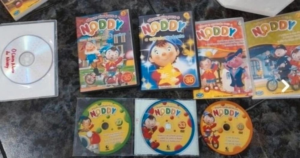 12 DVDs do Noddy