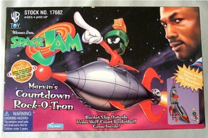 Space Jam Marvin Brinquedo