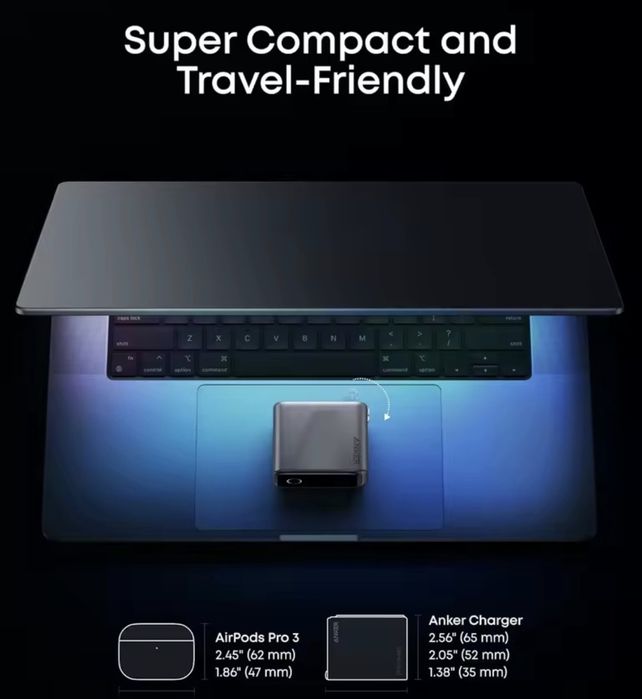 Anker Prime 160 W GAN . Premium !!!