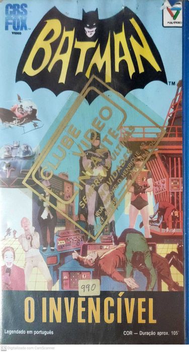 99° Pack de 8 filmes VHS