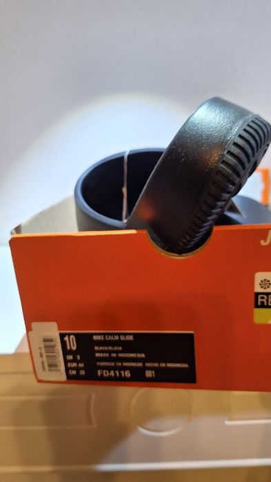 Тапки Nike Calm Slide FD4116 001, US10 E44.5 28.5CM