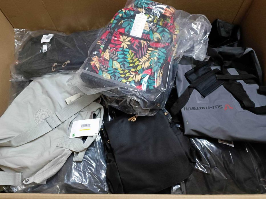 Palety Mix Plecak Torby Torebki Walizki  Amazon Klasa A NOWE