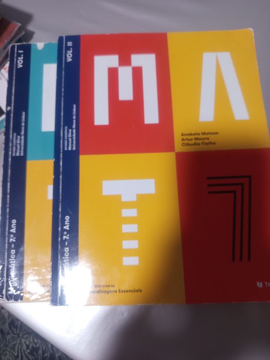 MAT 7 - manual matemática