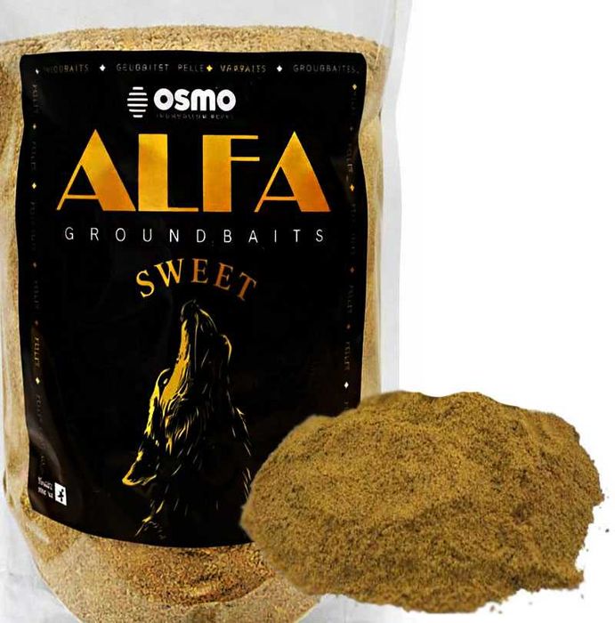 Zestaw 3w1 OSMO Alfa SWEET Zanęta 800g+Dumbells 10mm+Wafters Larwa 8mm
