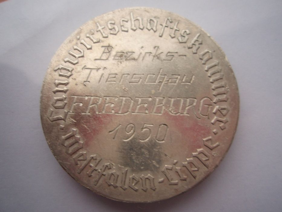 Medal Ag 835, hodowla zwierząt 1950, Fredeburg