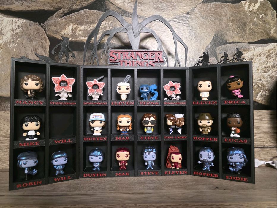 Підставка під фігурки Stranger things дивні дива