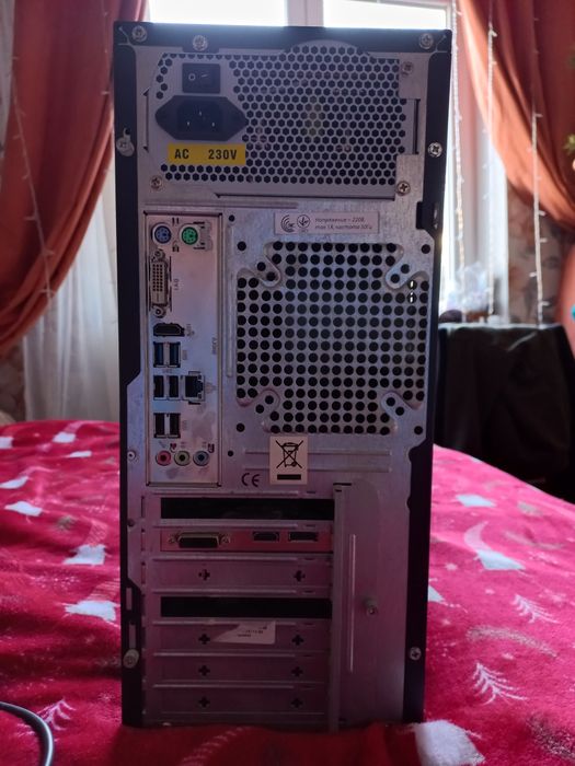 Продам б/у компьютер с видеокартой NVIDIA GeForce GTX 1060 6GB 9100грн