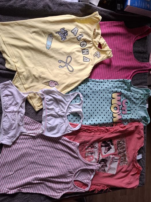 Zestaw (36szt) ubranek dla dziewczynki w rozmiarze 158/164