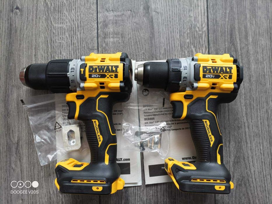 Dewalt DCD801 DCD806 20V MAX Brushless Drill Driver