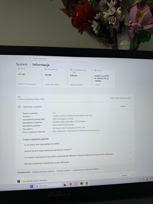 Laptop ASUS A509JA