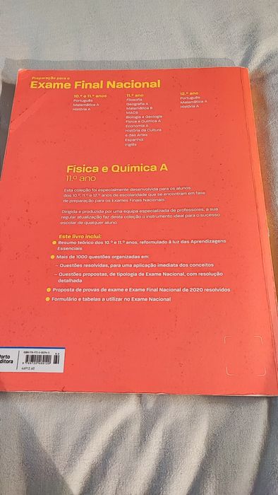 Preparação para o exame final nacional de física e química A