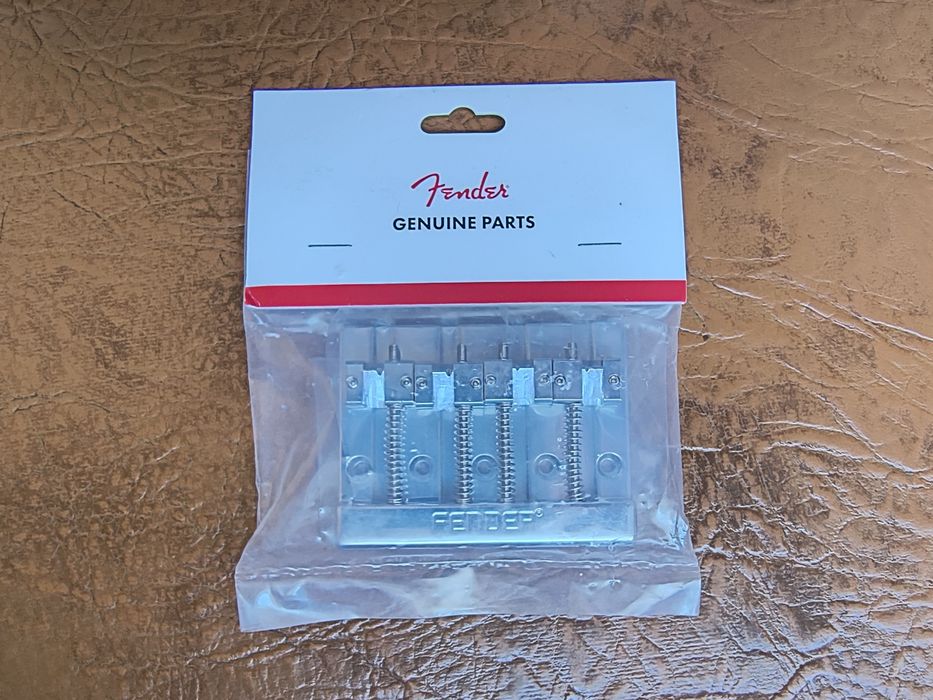 Бридж Fender Hi-Mass Bass Bridge with Brass Saddles