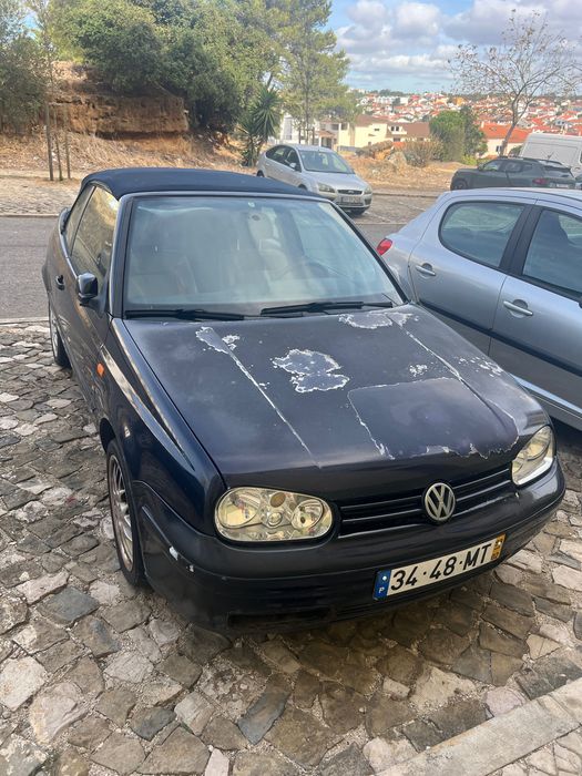 vw golf cabrio 1.6 para restauro