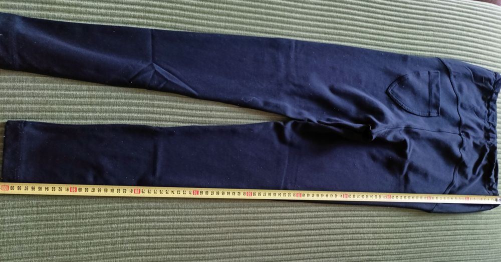 Czarne legginsy ciążowe gatta L XL