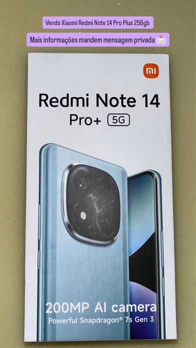Xiaomi Redmi Note 14 pro plus 5g 256gb