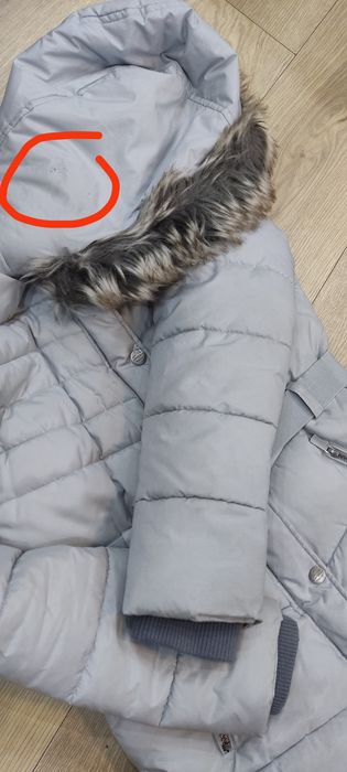 Kurtka zimowa na wzrost 152
