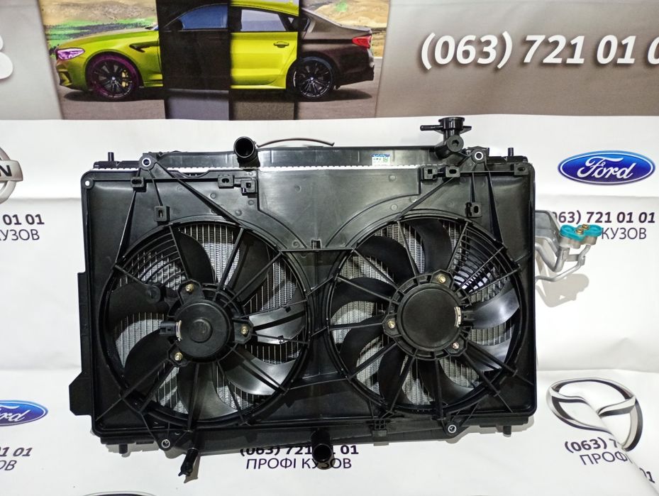 Радиатор води, кондиціонера, дифузор,бачок расширітельний MAZDA CX-5 K